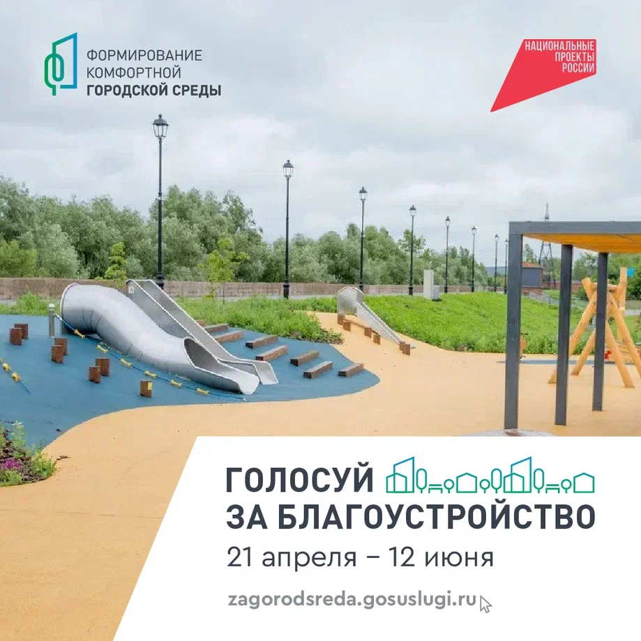 Три общественные территории Новодвинска участвуют в голосовании ФКГС.