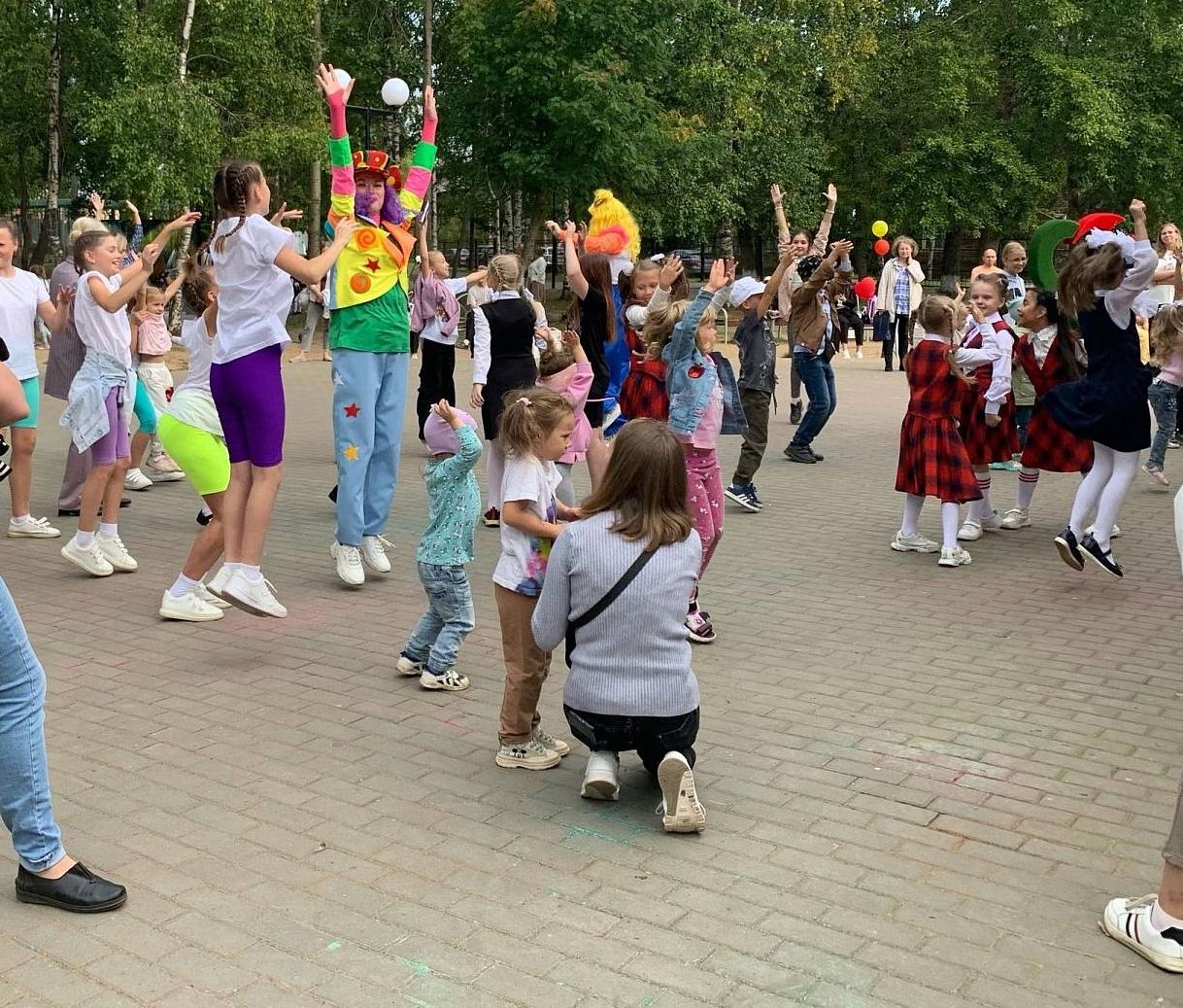 Праздник для школьников Новодвинска.