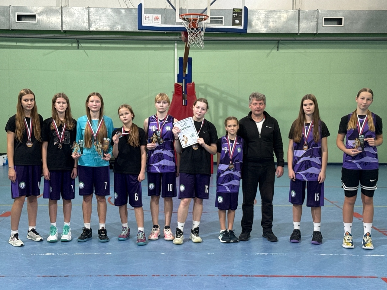 Три баскетбольные команды Новодвинской спортивной школы имени Сергея Быкова результативно выступили на турнире «Помор-Баскет».