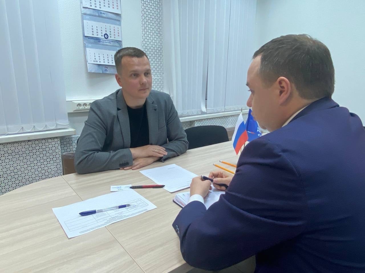 Глава Новодвинска провел традиционный прием граждан по личным вопросам.