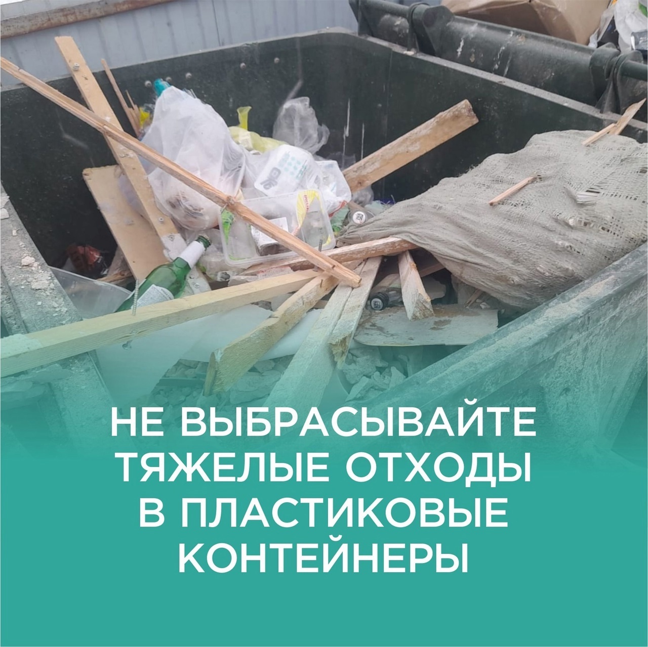 На территории Новодвинска фиксируются случаи нарушения накопления ТКО.
